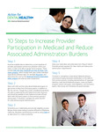 10 Steps to Increase Provider Participation in Medicaid and Reduce Associated Administration Burdens by American Dental Association