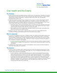 Oral Health and the Elderly Talking Points
