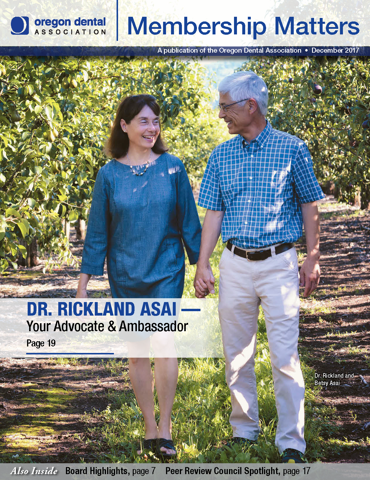 Photo of 11th District Trustee, Dr. Rickland Asai