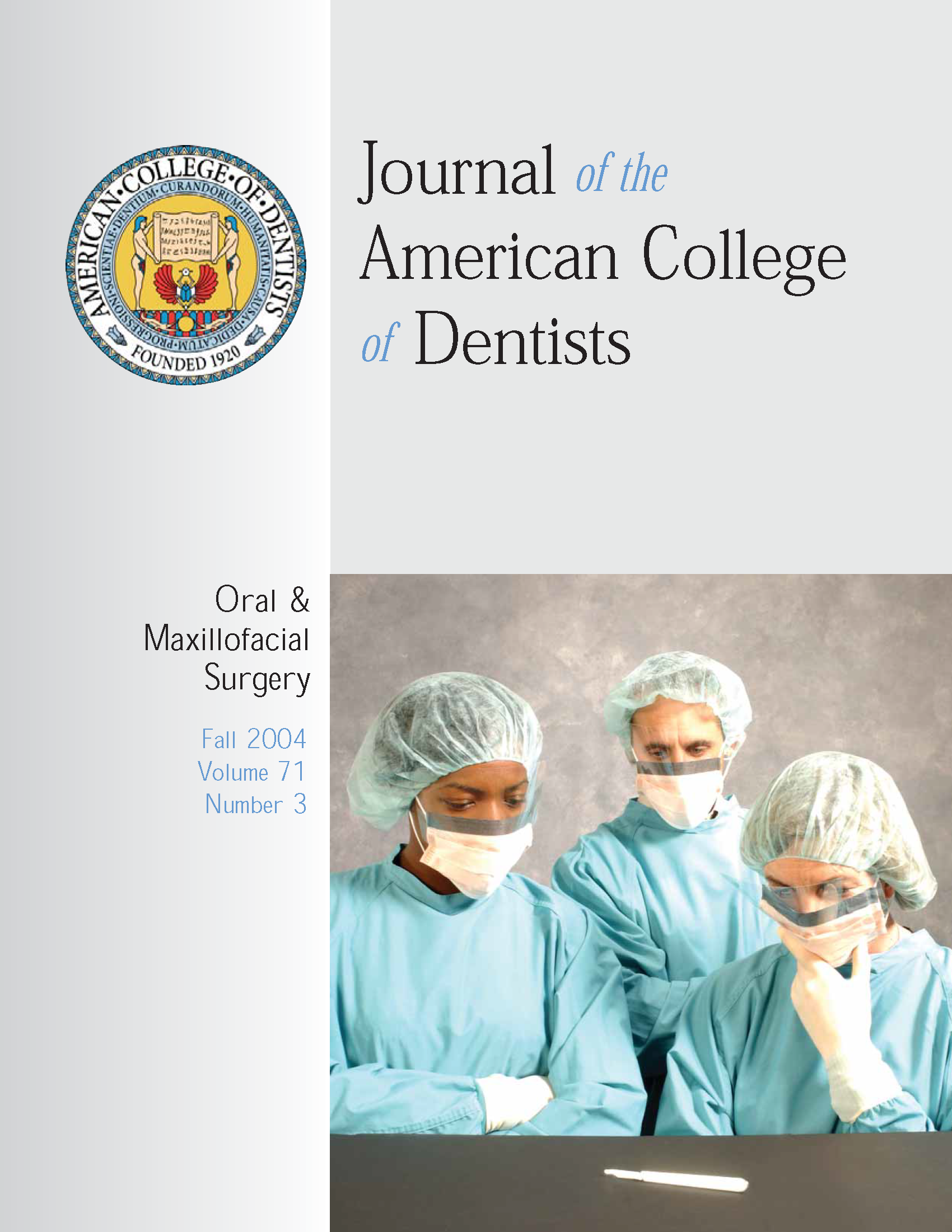 Photo of surgeons looking at a scalpel