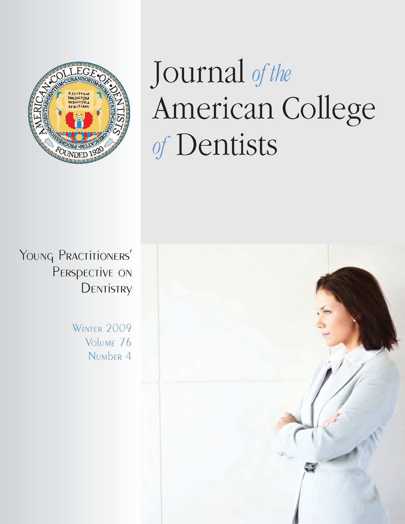 Photo of a young professional looking determined