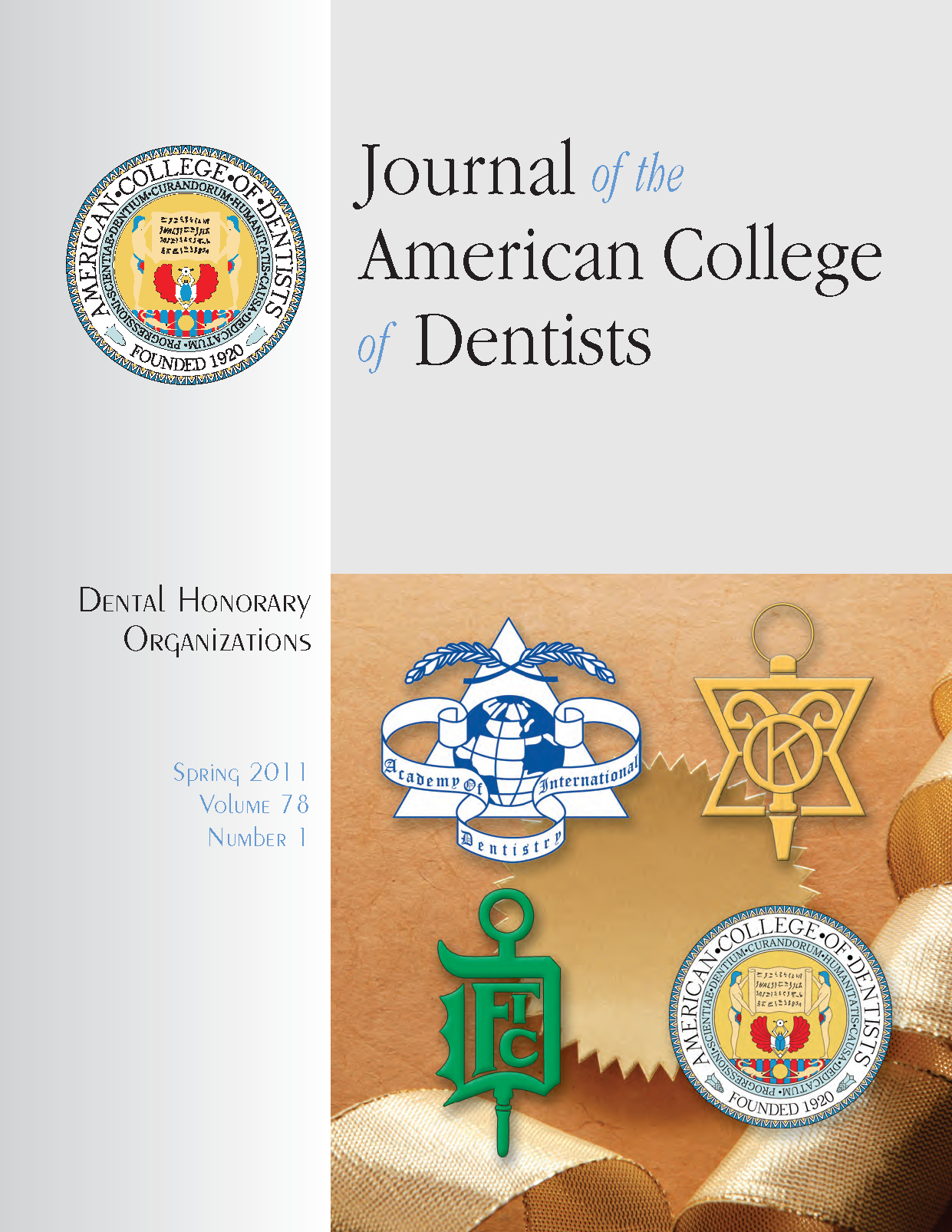 Sigils of different dental organizations