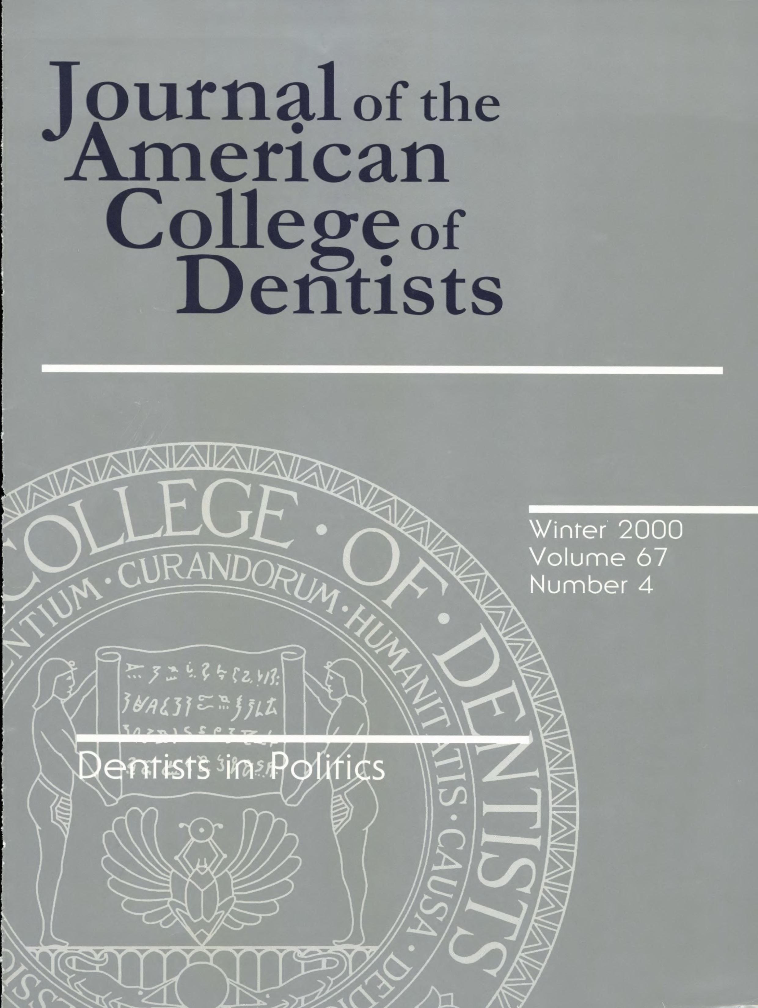 Dark gray JACD cover with a large light gray ACD seal in the background