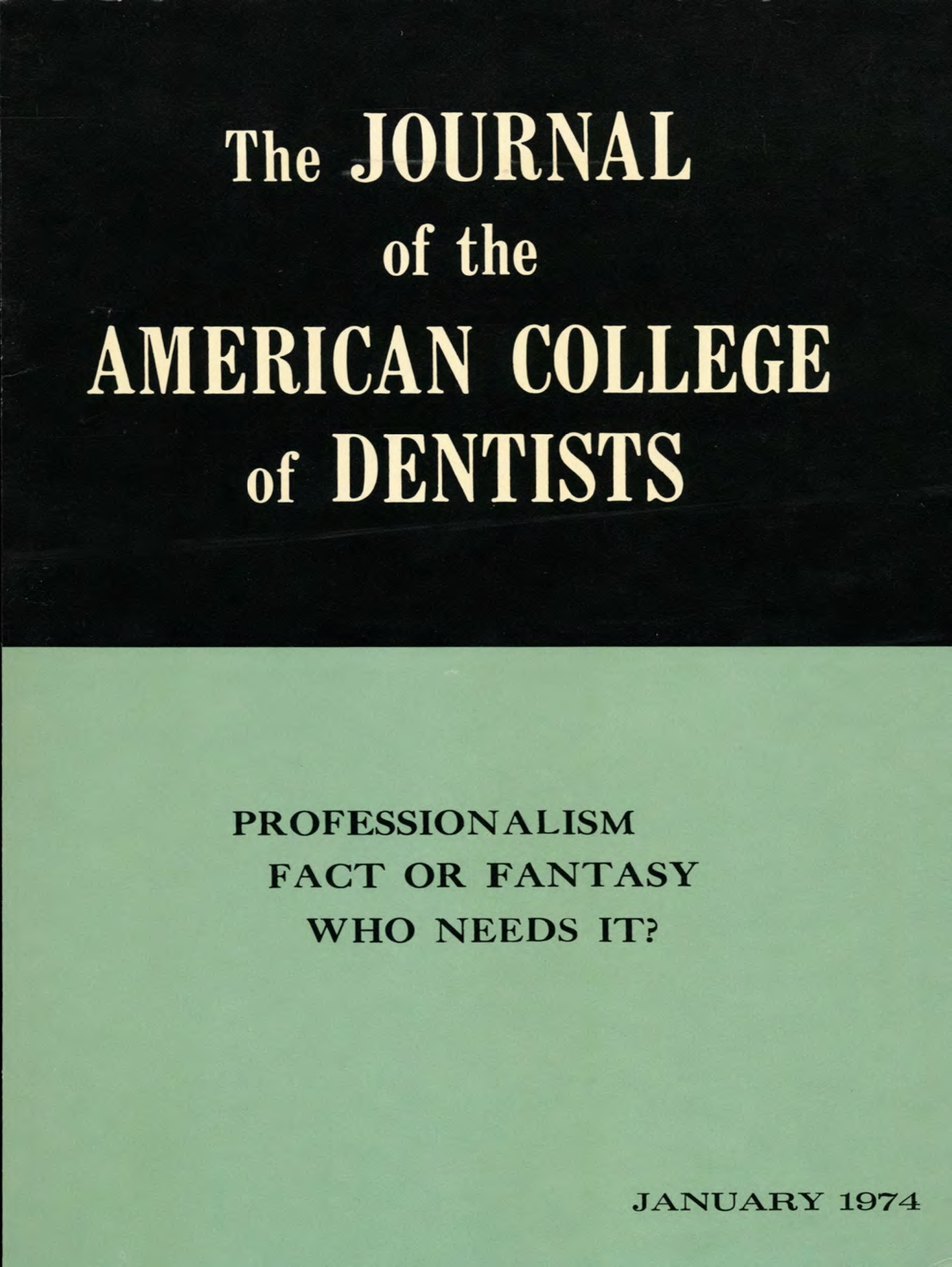 JACD cover split into two horizontally: the top block is black with the title, bottom is green with featured headlines