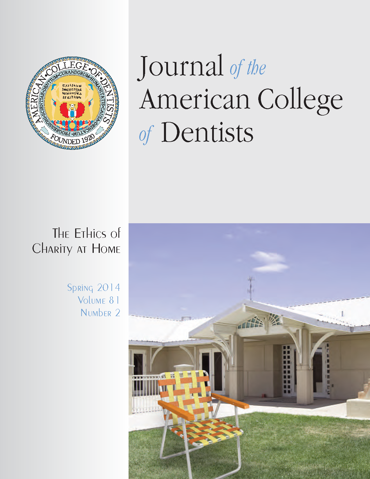 Photo of a lawn chair in front of a suburban home