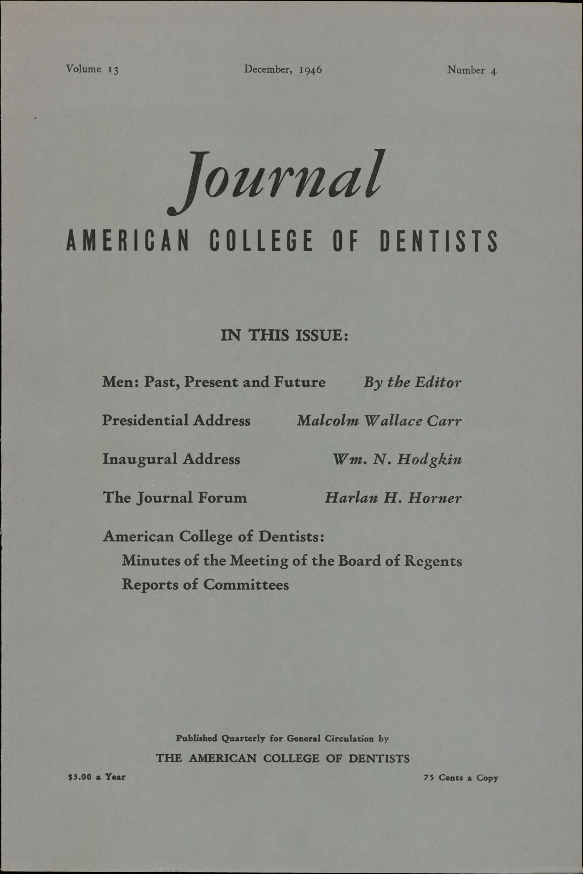 JACD cover made of plain white paper with black, centered text.