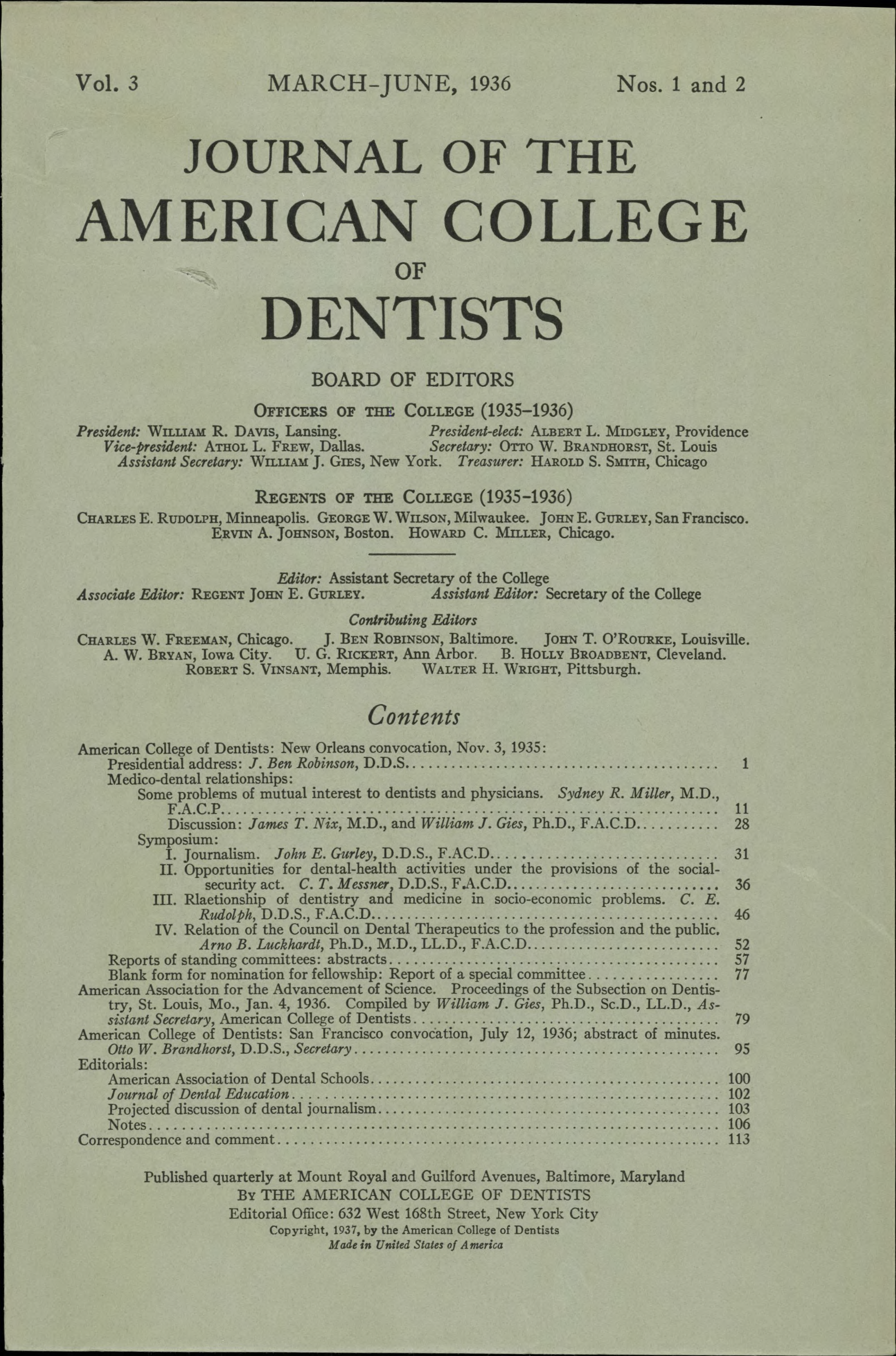 JACD cover made of plain white paper with black, centered text that fills the page.