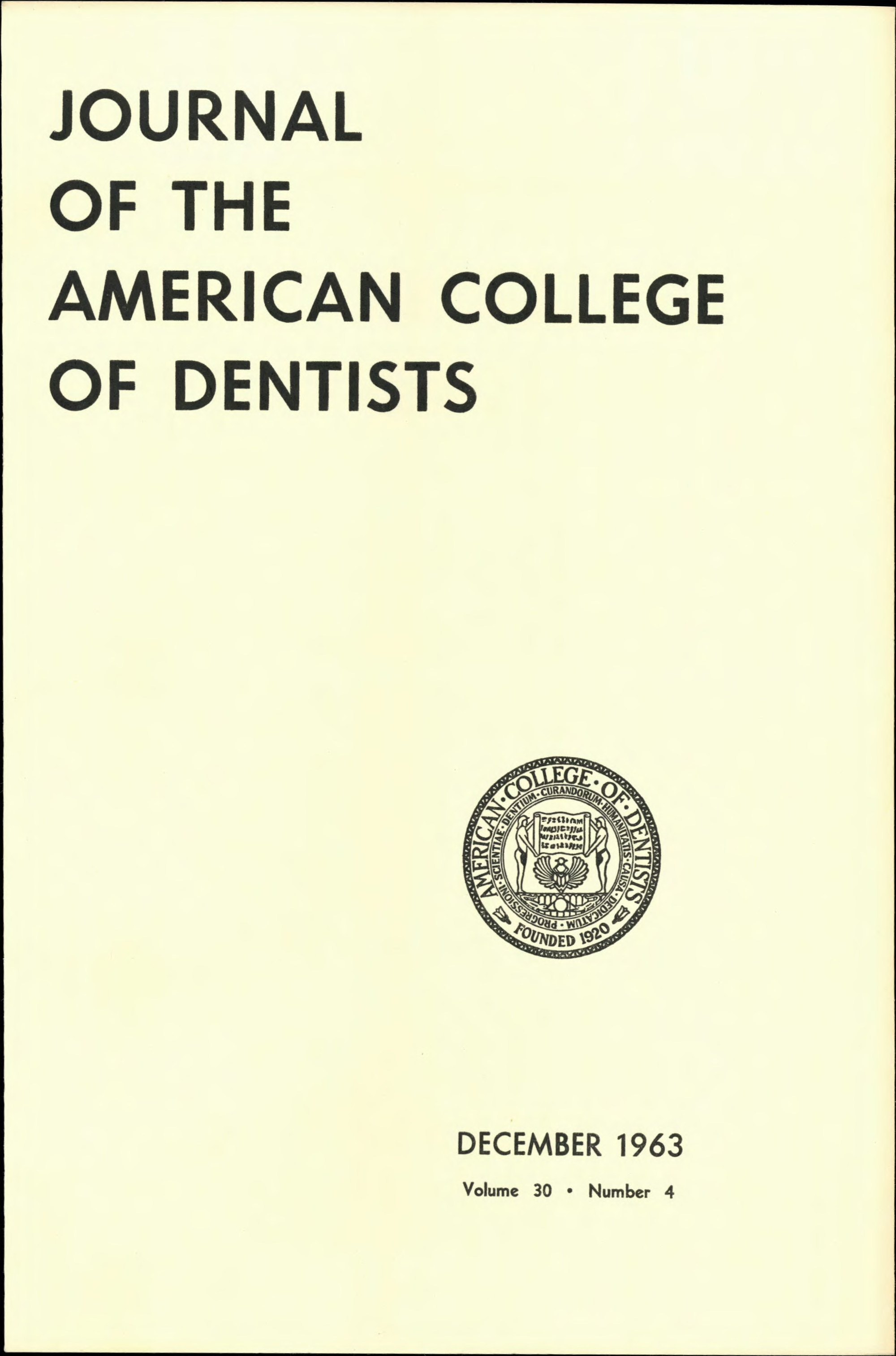 White JACD cover with plack ACD seal in the corner