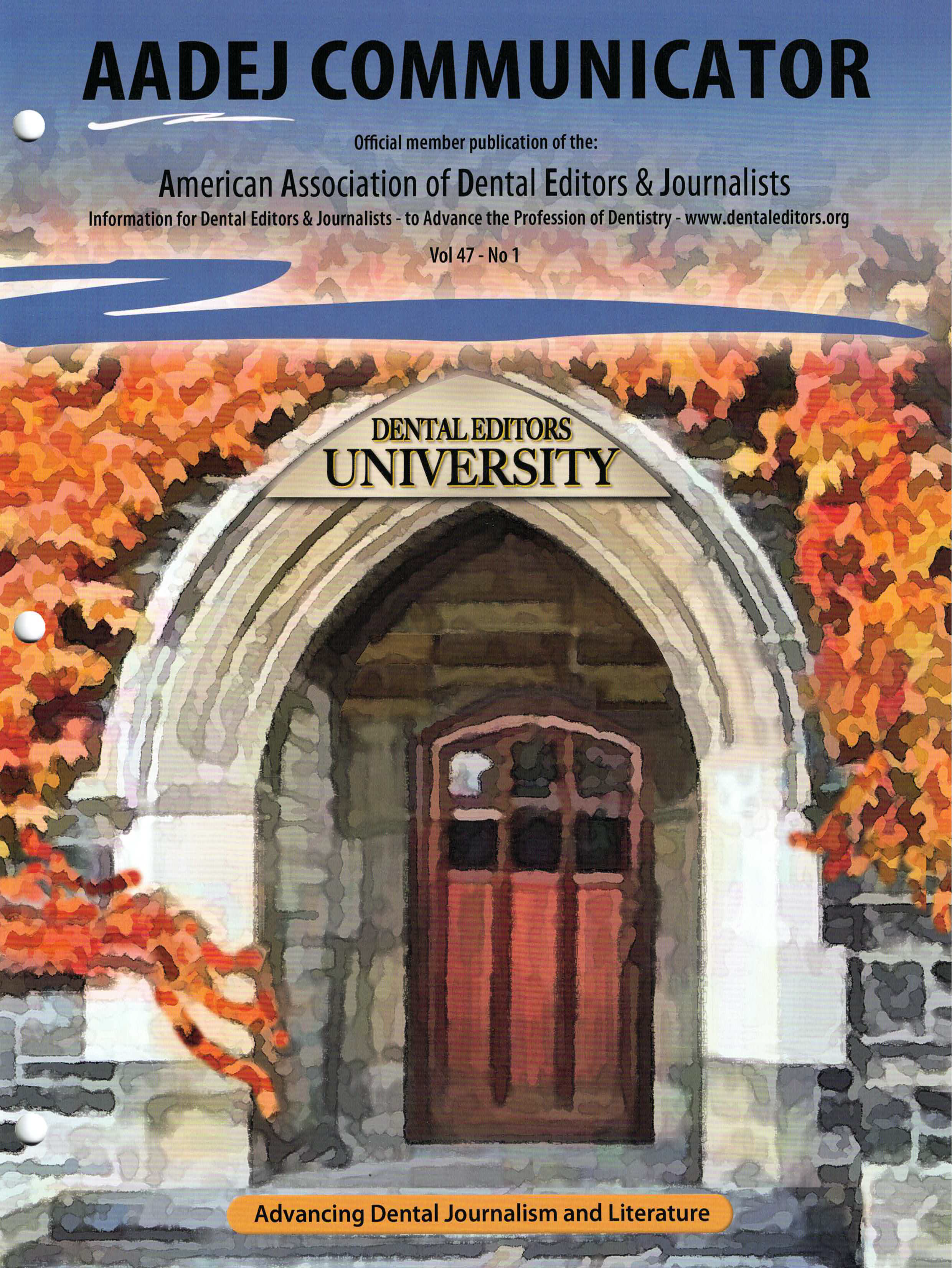 Cover art features a illustrated image of a doorway surrounded by ivy displaying fall colors of red, orange, and yellow