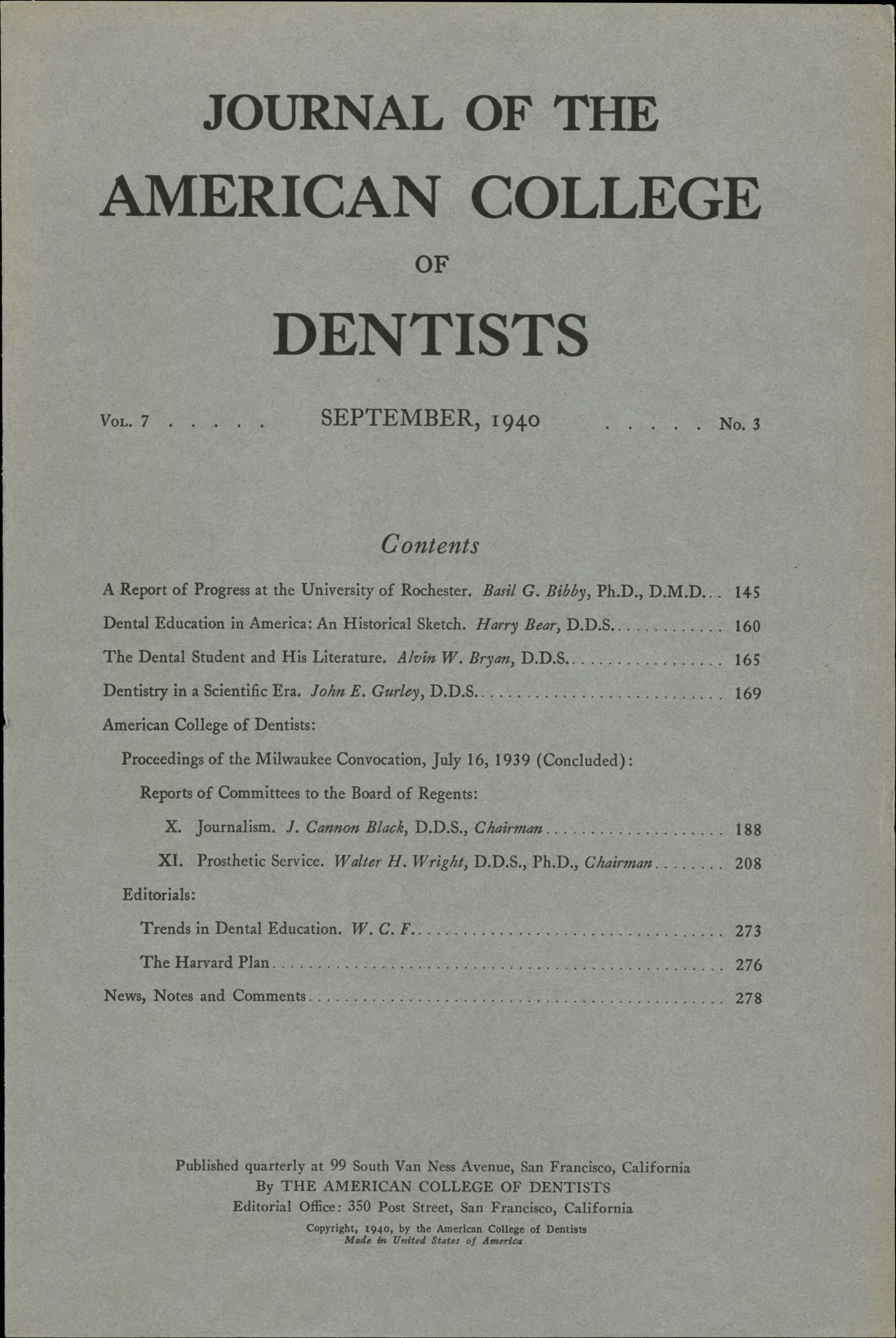 JACD cover made of plain white paper with black, centered text that fills the page.