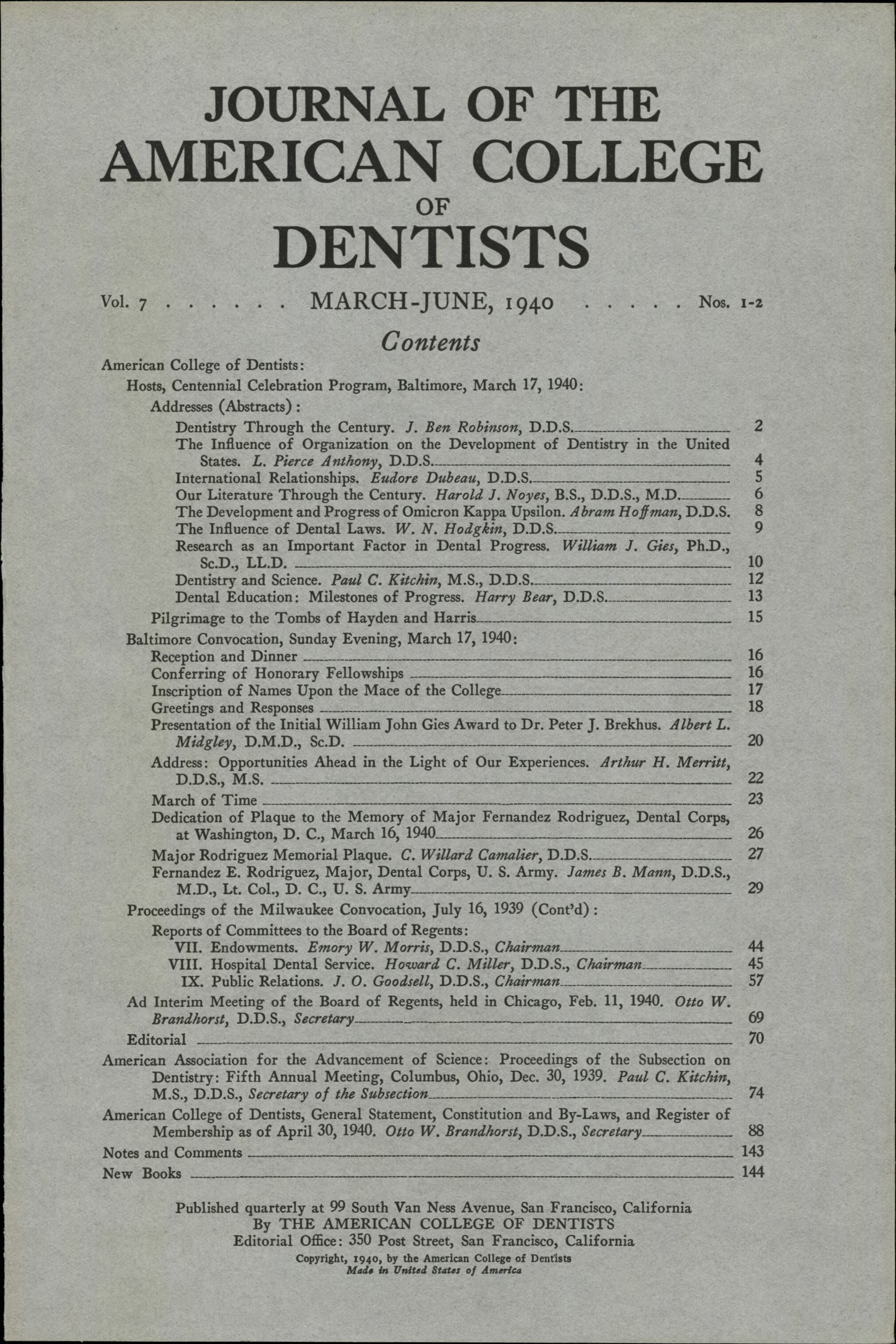 JACD cover made of plain white paper with black, centered text that fills the page.