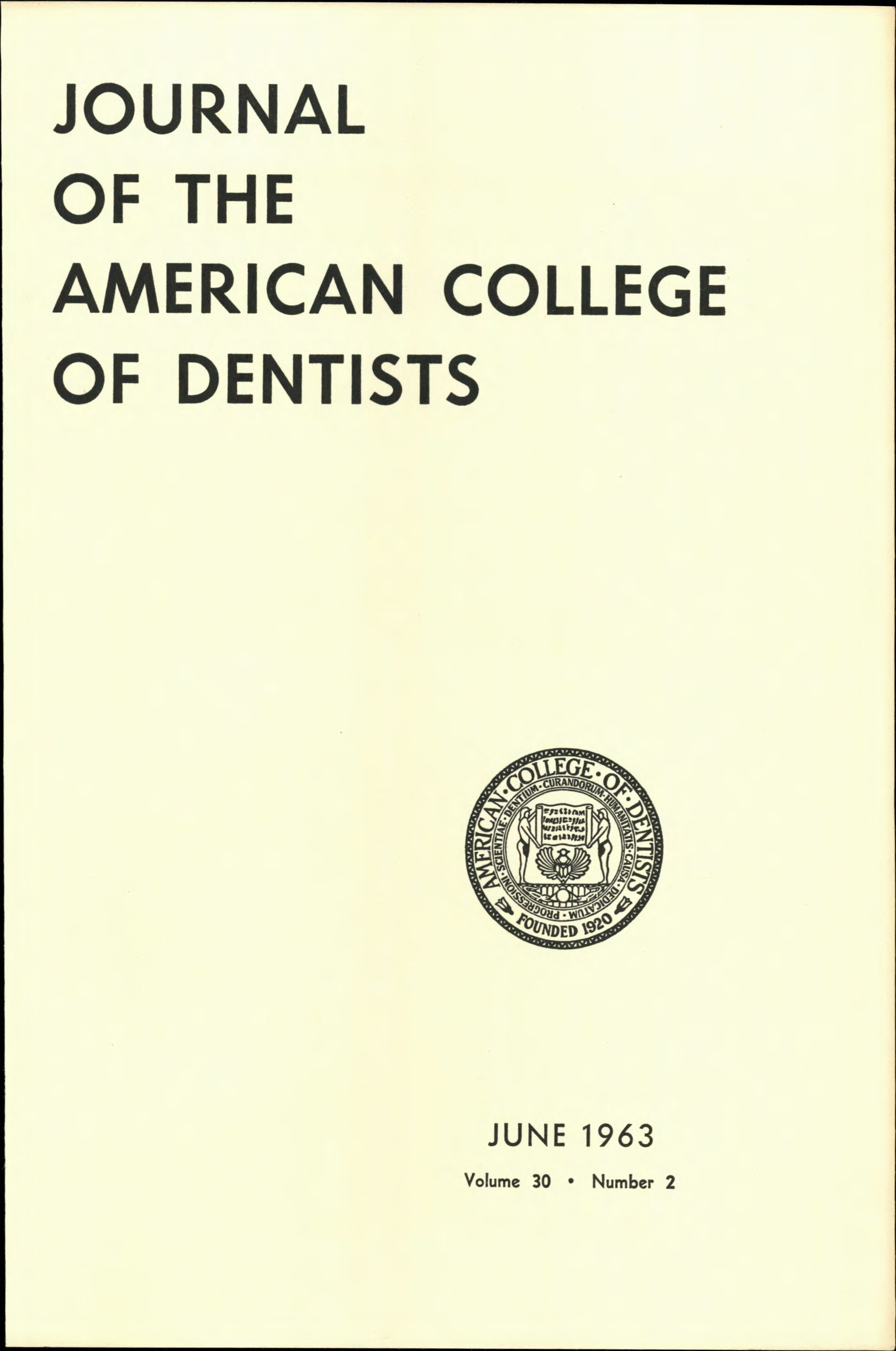 White JACD cover with plack ACD seal in the corner