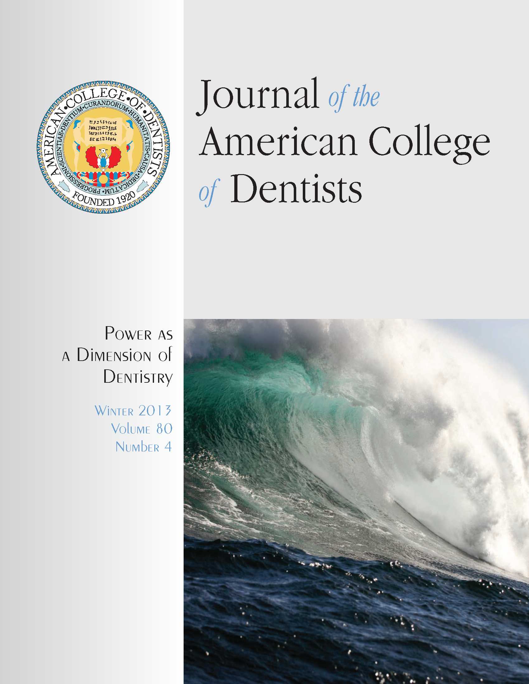 Photo of a large wave crashing