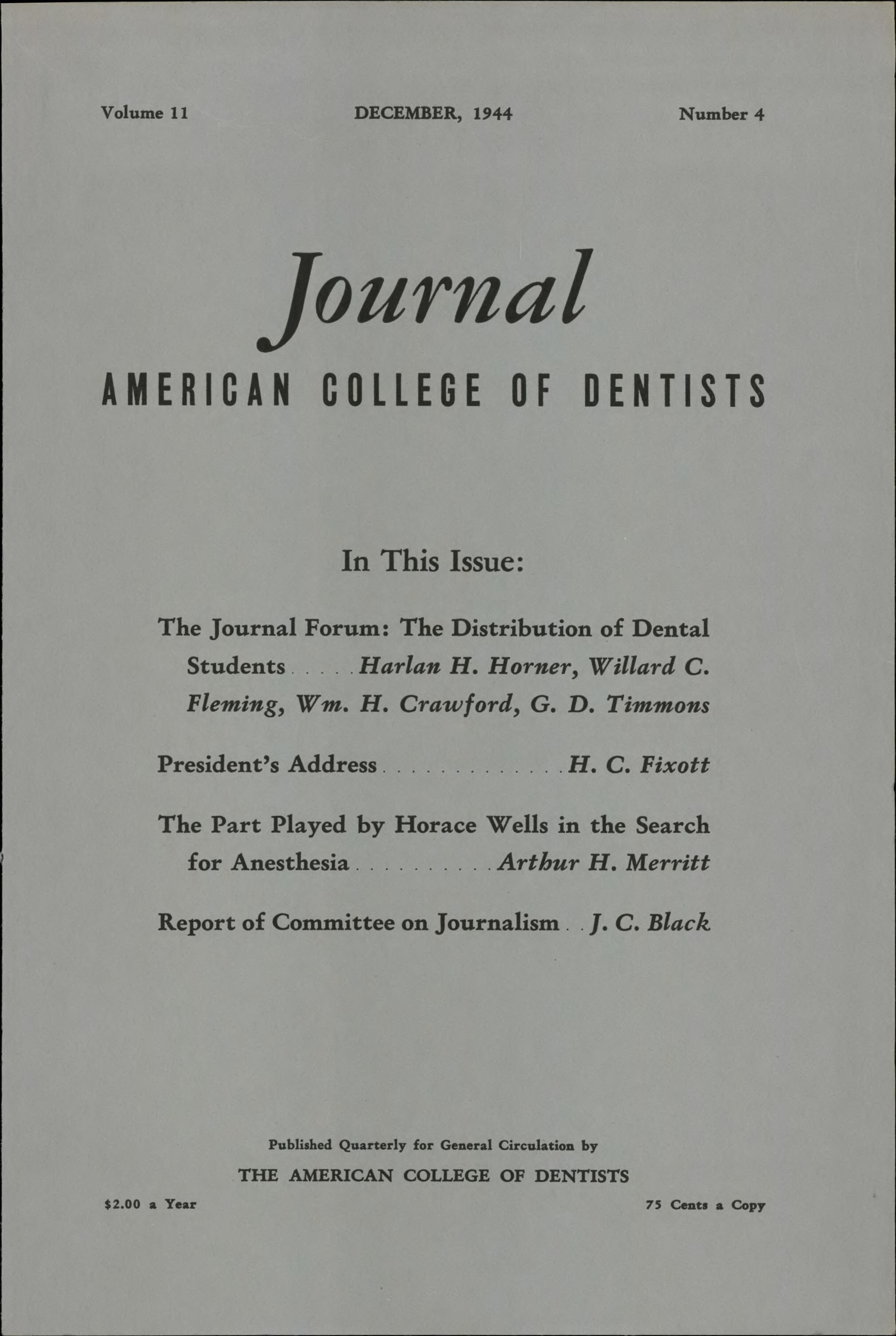 JACD cover made of plain white paper with black, centered text.