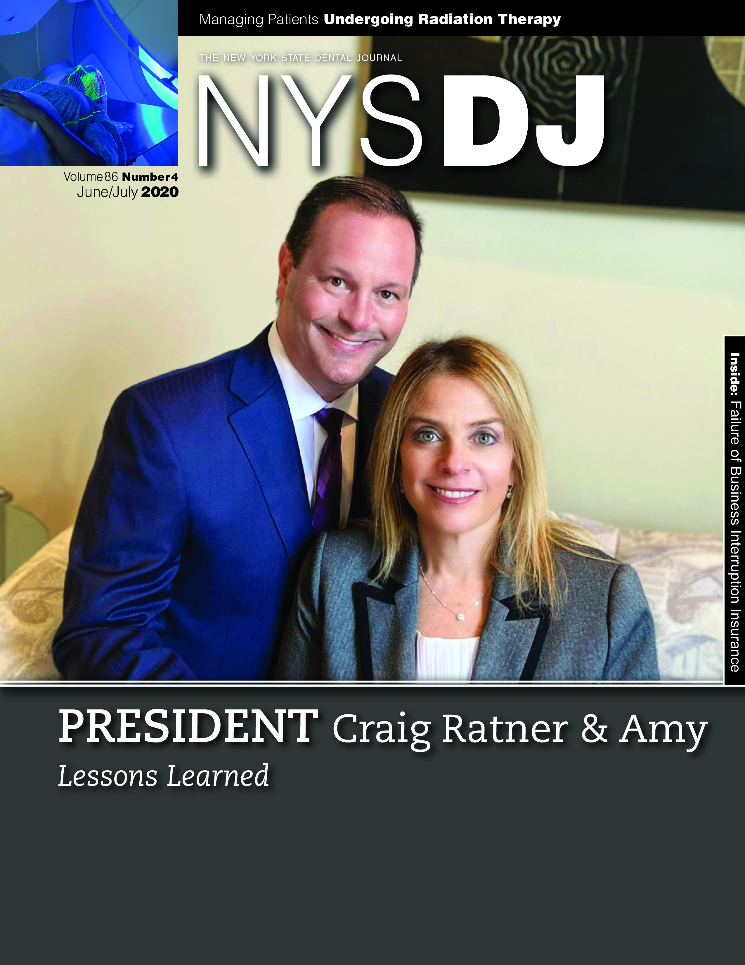 Cover of the NYSDJ with NYSDA President Craig Ratner