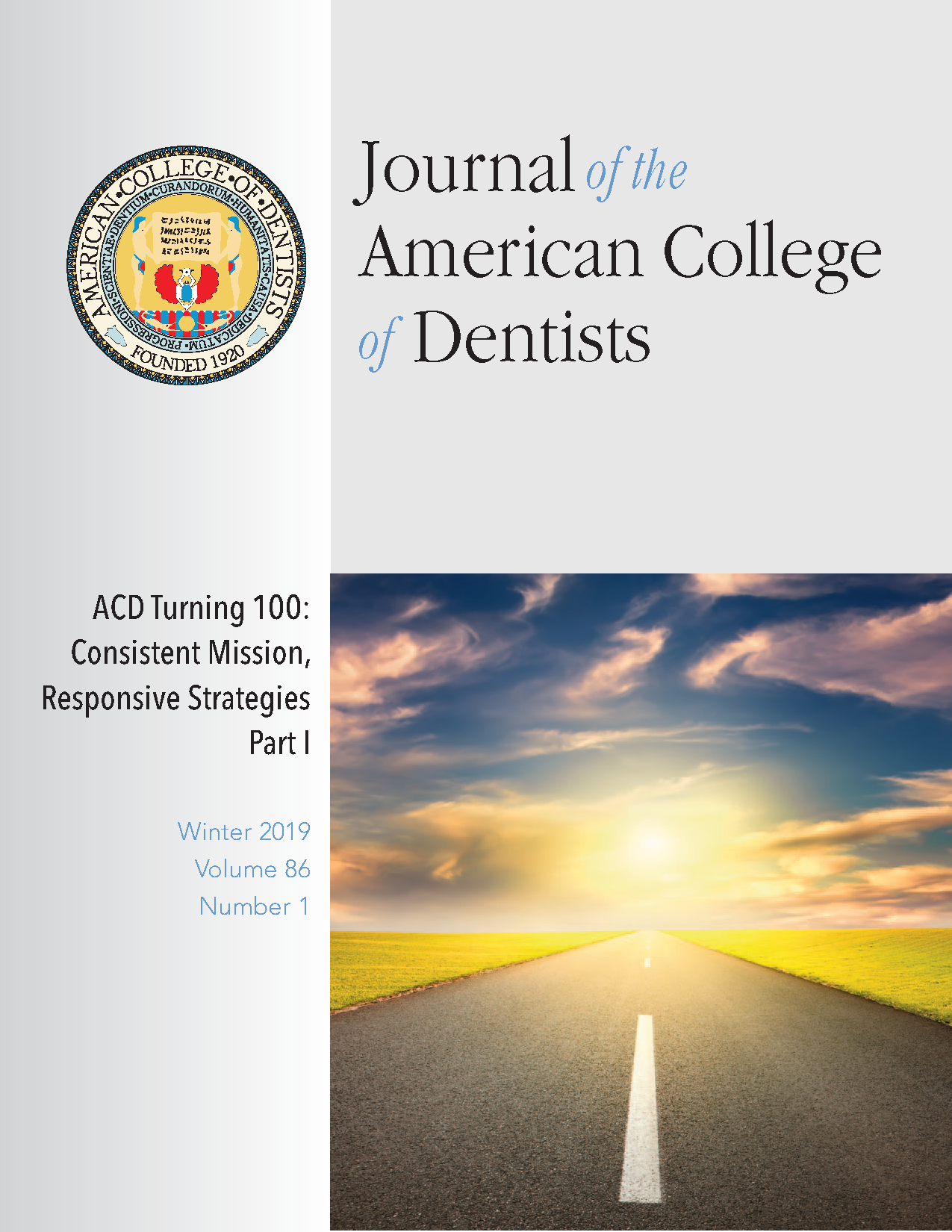 Decorative photo of a road going into a sunset