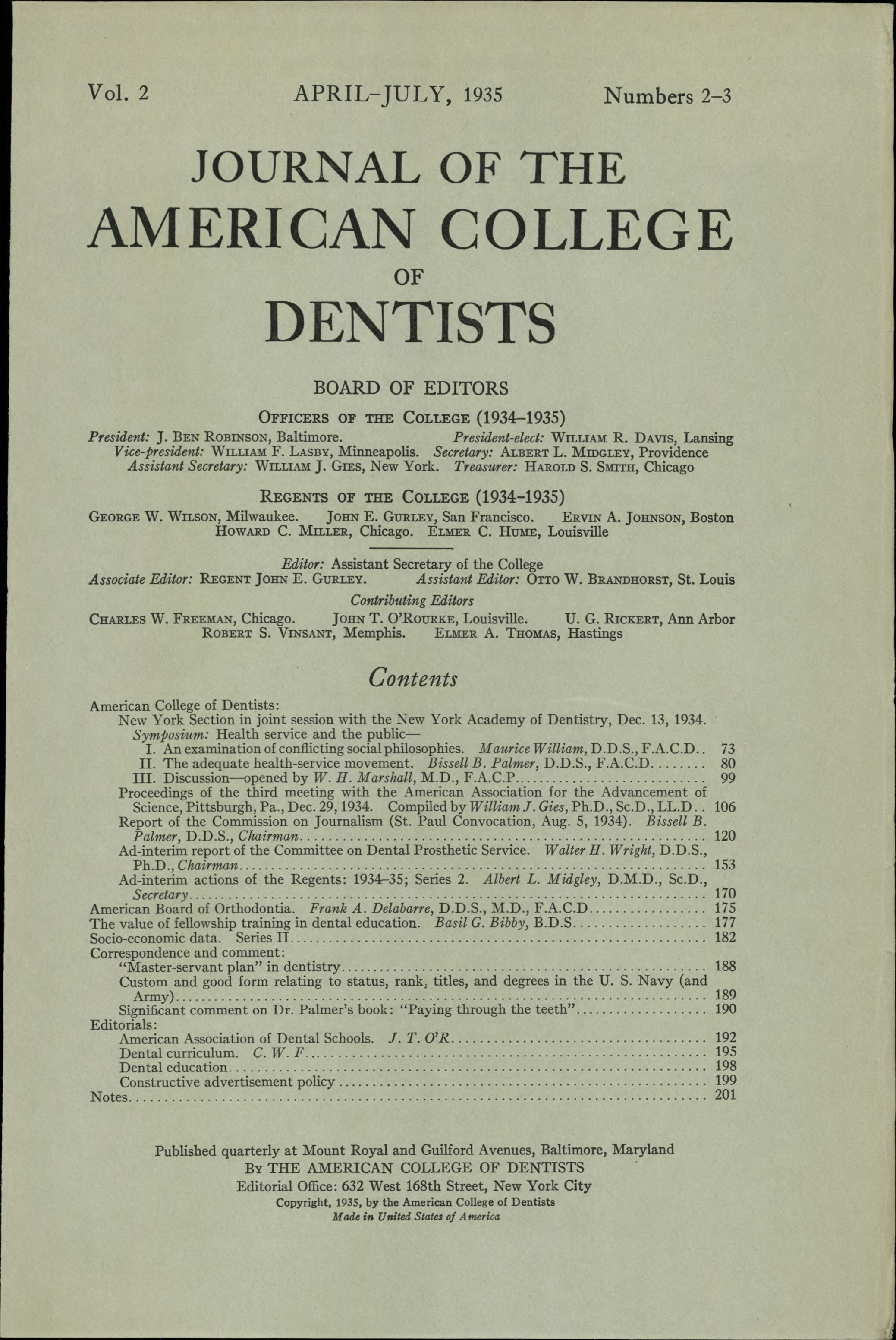 JACD cover made of plain white paper with black, centered text that fills the page.