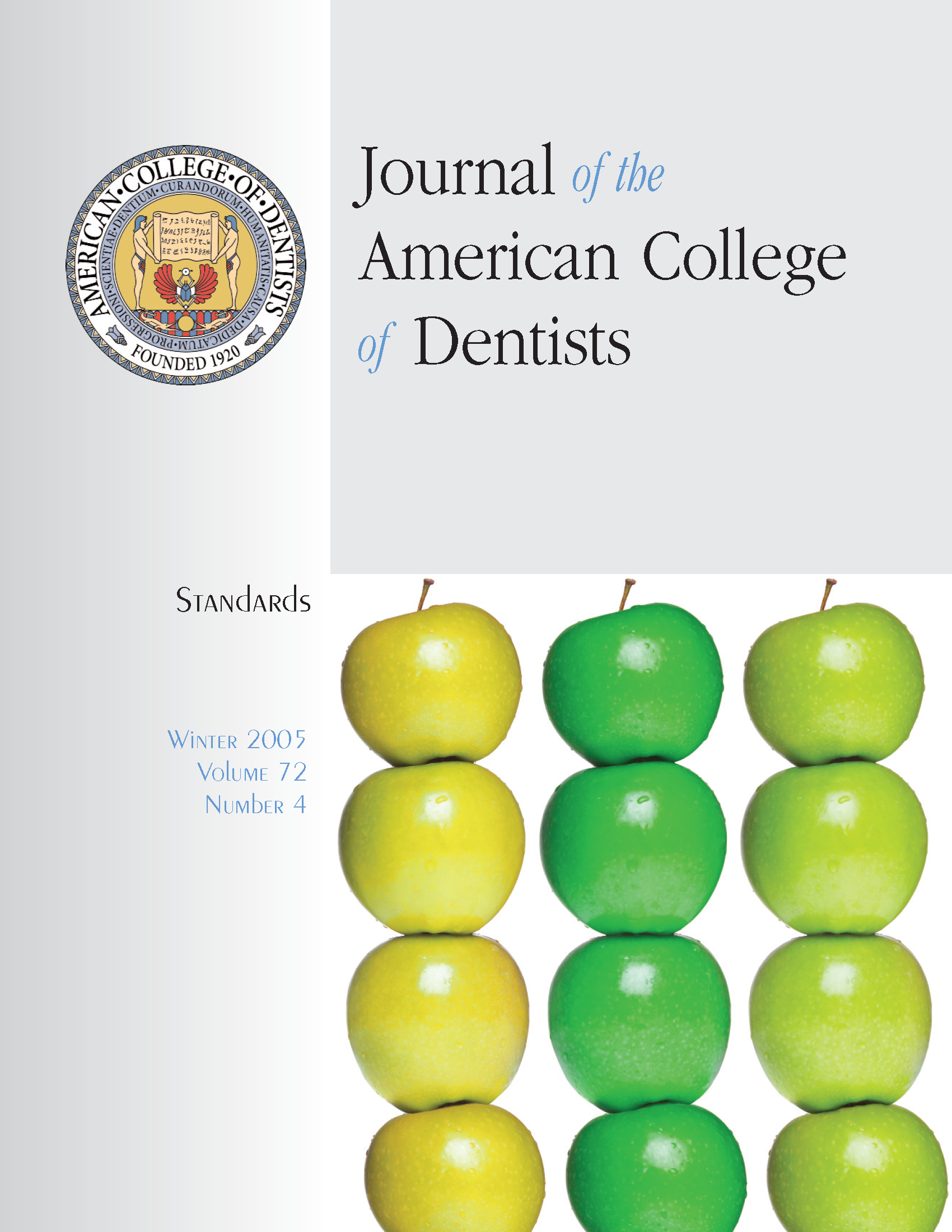 Photo of apples stacked in three columns