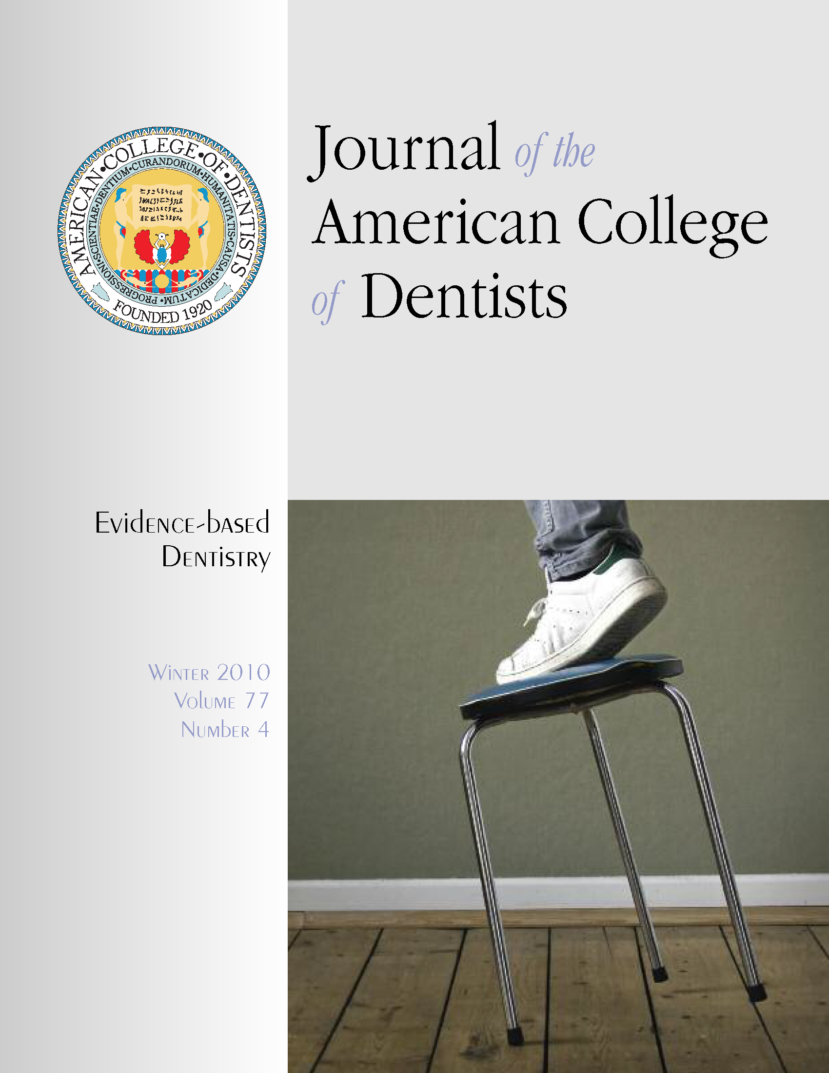 Decorative photo of tipping stool with one foot on it