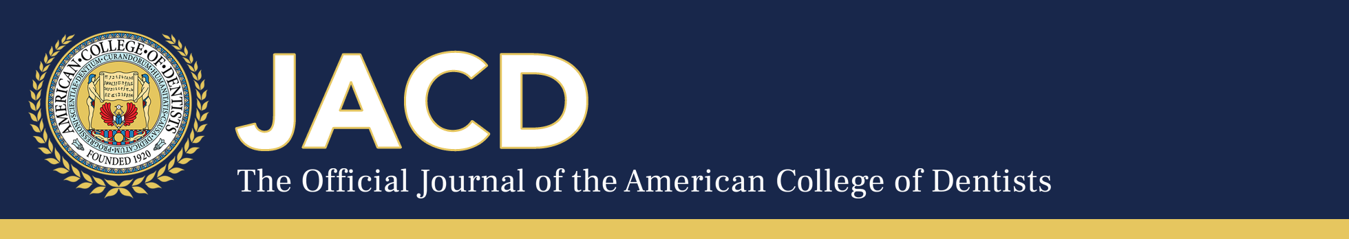 Journal of the American College of Dentists