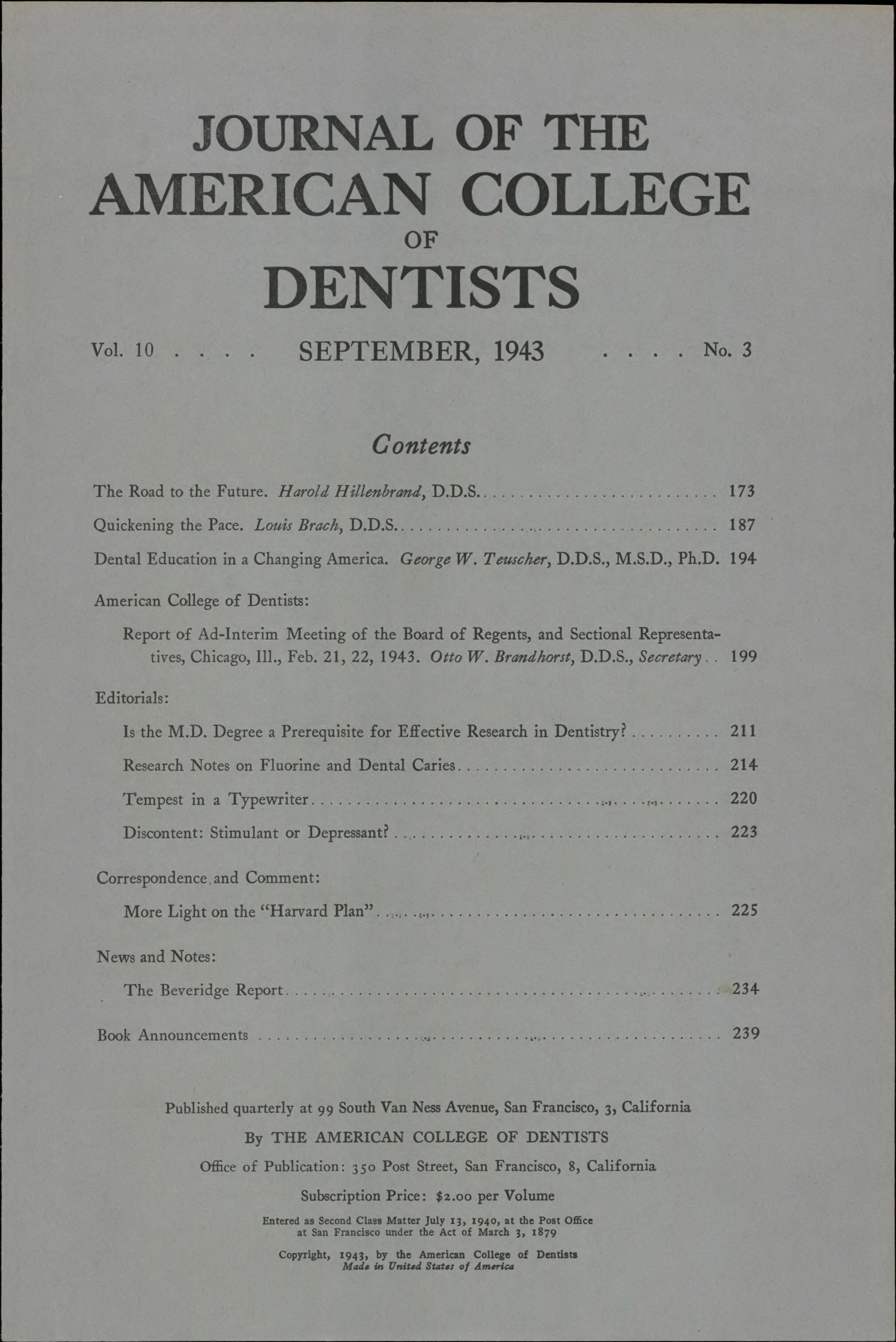 JACD cover made of plain white paper with black, centered text that fills the page.