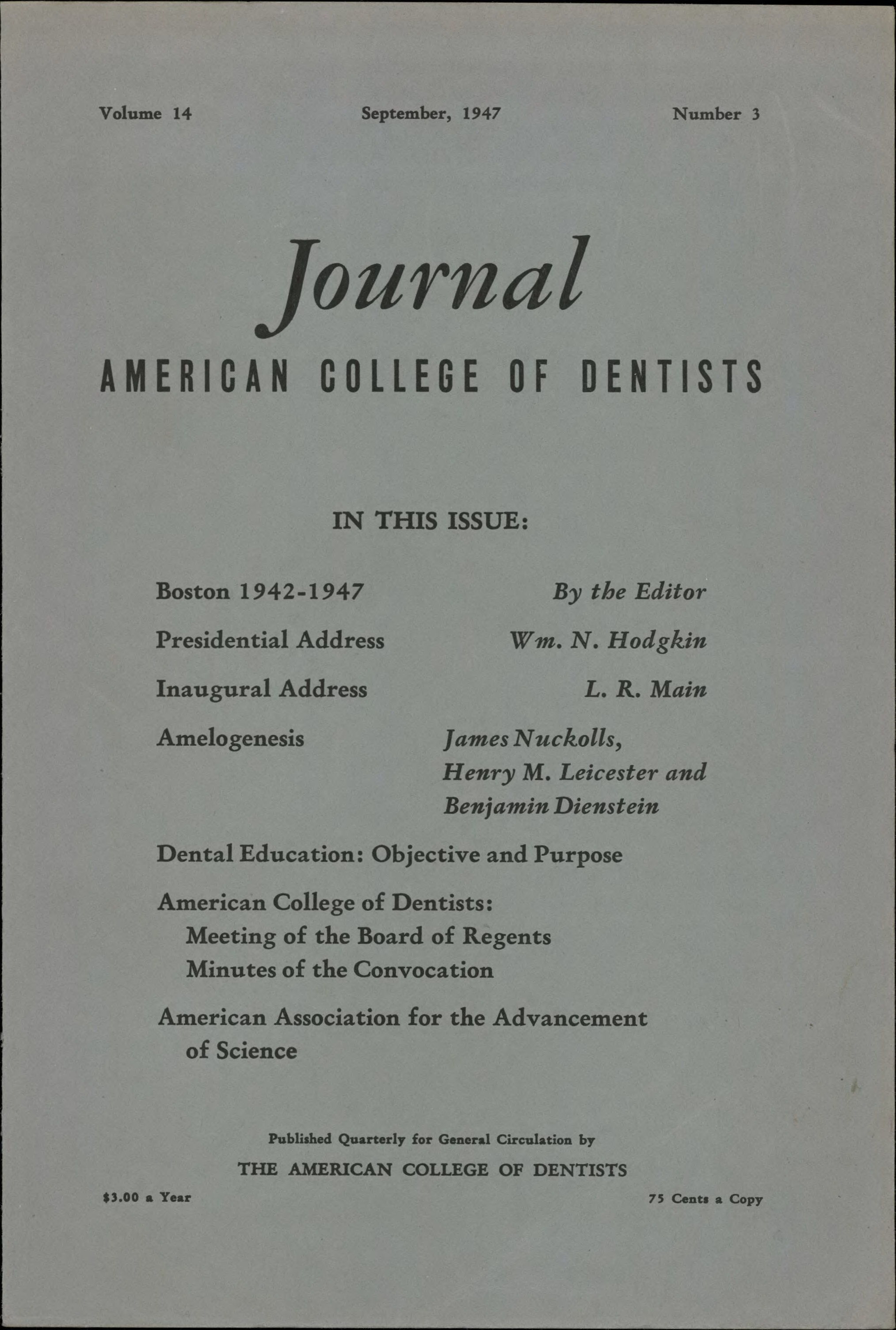 JACD cover made of plain white paper with black, centered text.