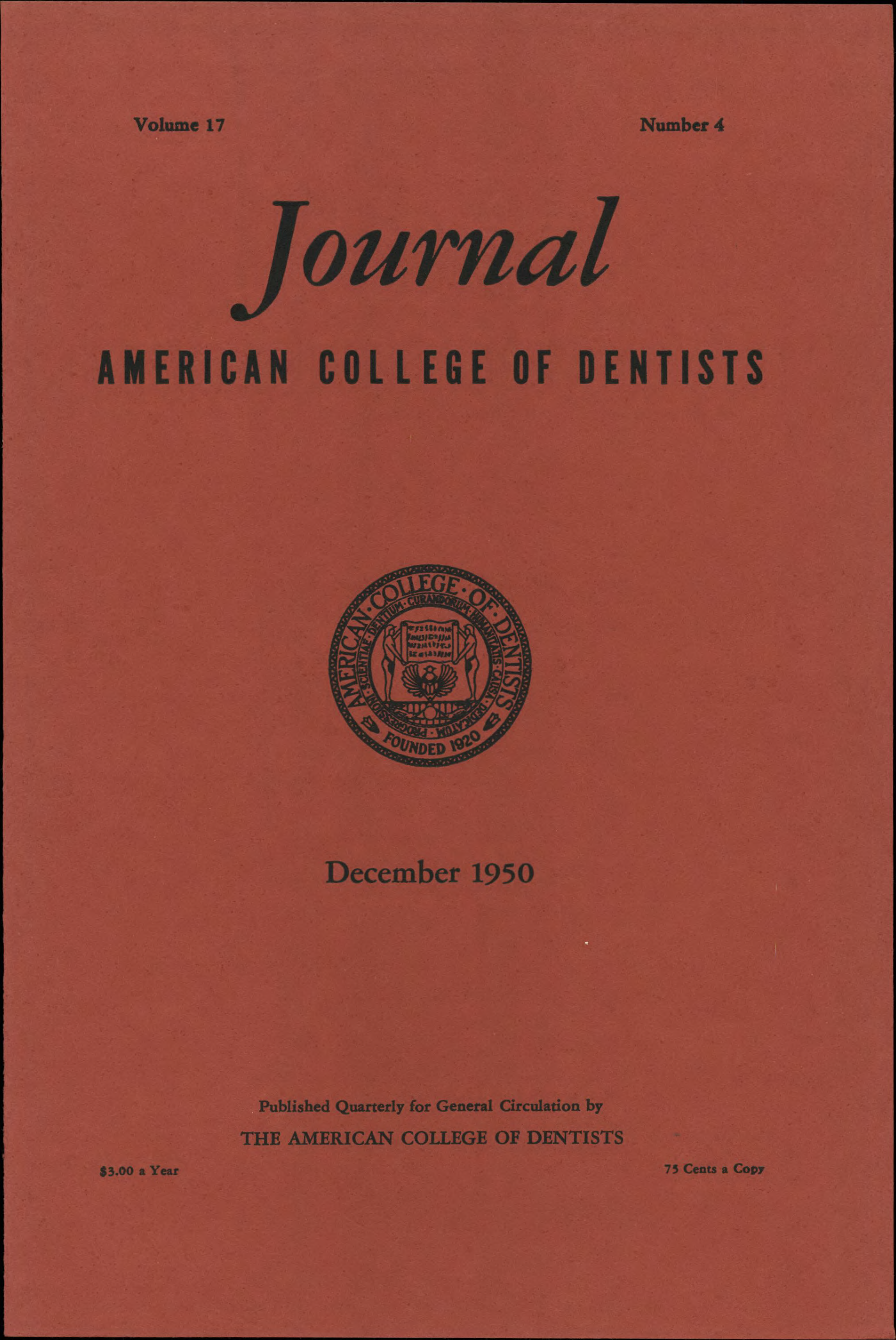 JACD cover with a rust-red background with black text and a black ACD seal