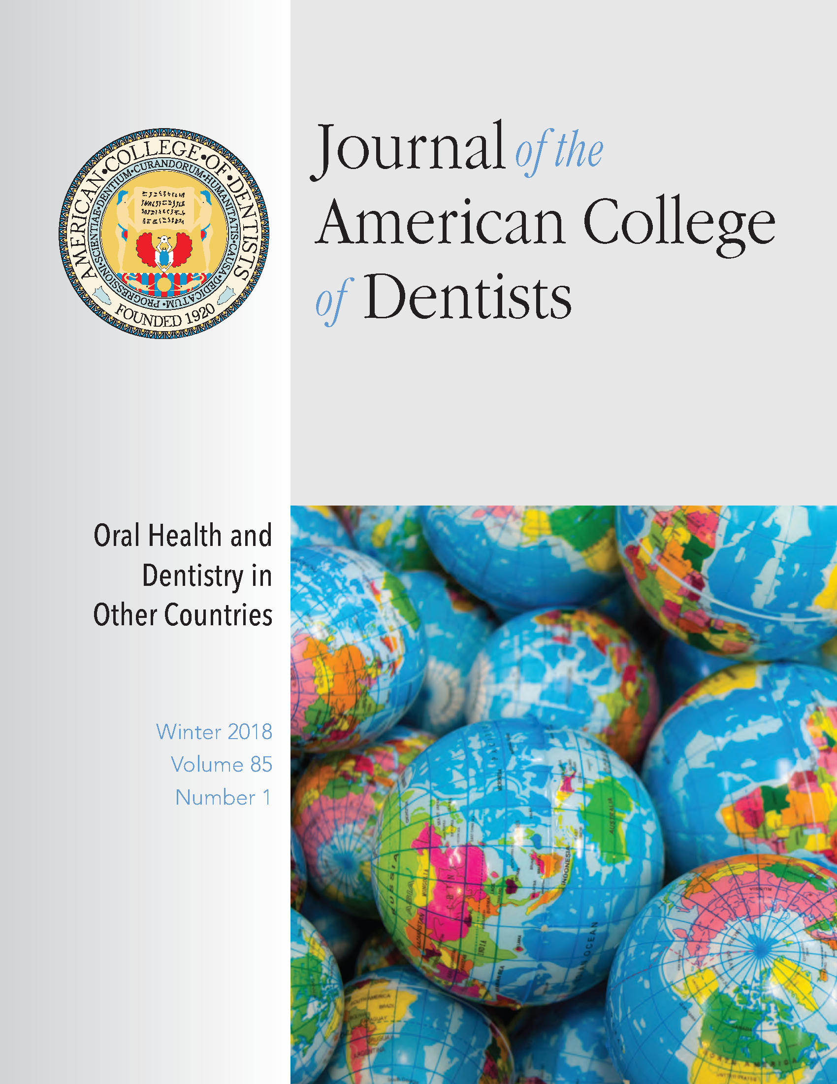 Photo of small, colorful Earth globes