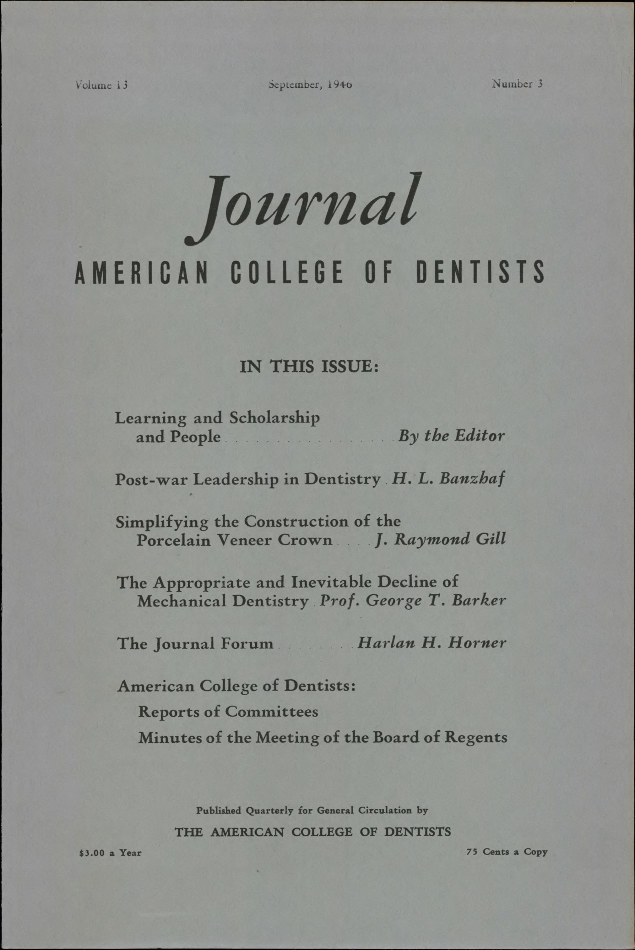 JACD cover made of plain white paper with black, centered text.