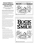 National Children's Dental Health Month activity book (2012)