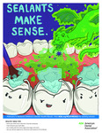 National Children's Dental Health Month poster 