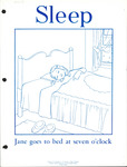 Sleep. Jane Goes to Bed at Seven O’clock. (1948)