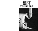 Don't Do it Yourself (1965)