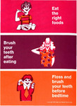 Eat the Right Foods. Brush Your Teeth After Eating. Floss and Brush Your Teeth Before Bedtime. (1972) by American Dental Association
