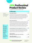 Professional Product Review Vol. 4 No. 1