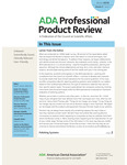 Professional Product Review Vol. 5 No. 1