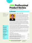 Professional Product Review Vol. 8 No. 1 by American Dental Association, Council on Scientific Affairs