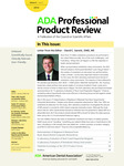 Professional Product Review Vol. 9 No. 3 by American Dental Association, Council on Scientific Affairs